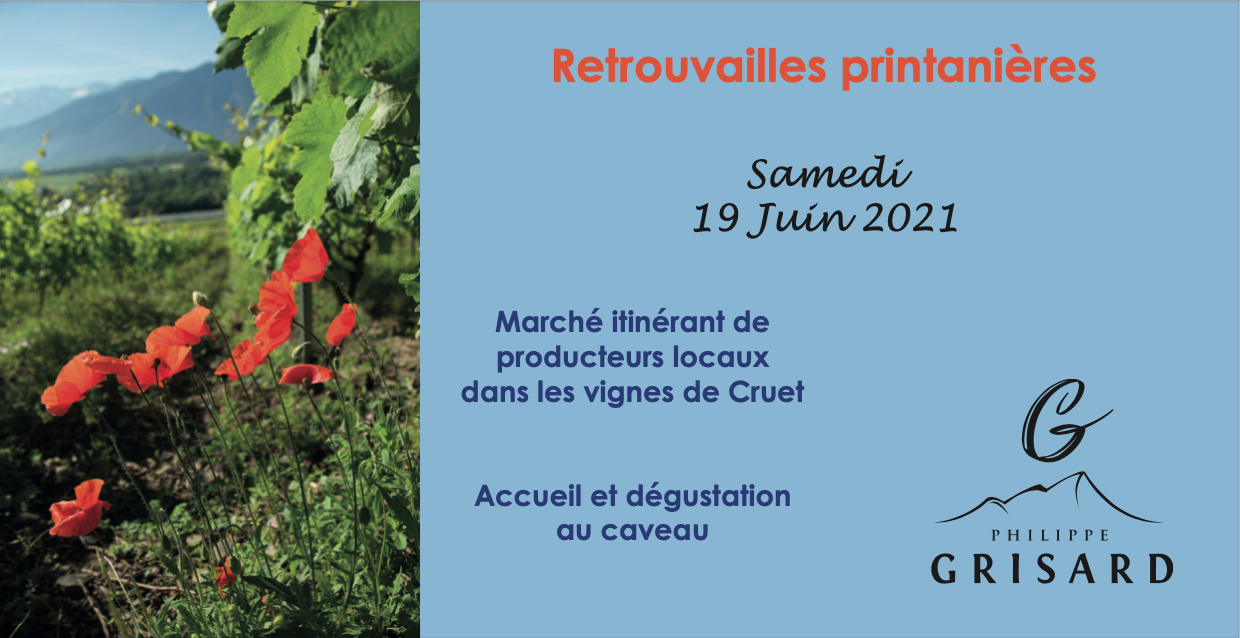 Retrouvailles printanières le 19 juin 2021 – Marché de producteurs
