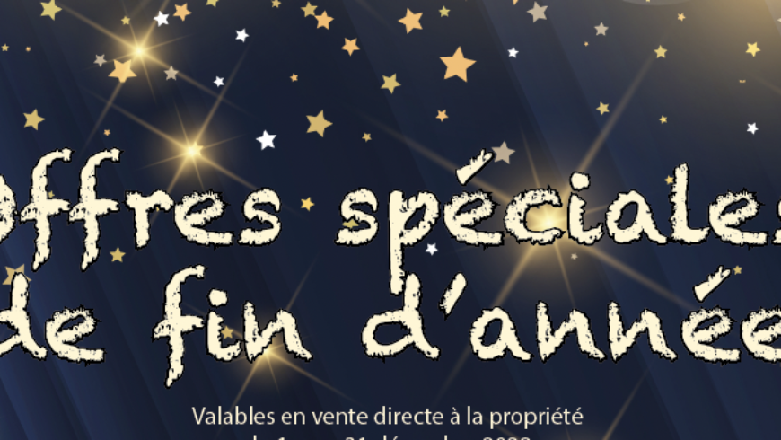 Offres de fin d&rsquo;année