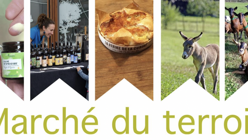 Marché du terroir – Saint Pierre d&rsquo;Albigny – 5 août